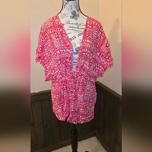 Victoria's Secret Red Hearts Robe